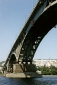 Саратовский мост, река Волга.