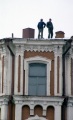 На крыше, улица Большая Казачья.