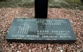 Кладбище немецких солдат взятых в плен во вторую мировую войну, мемориальная плита.  Окраина Саратова, поселок Агафоновка.