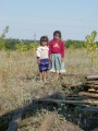 Дети в цыганском таборе, Саратовский район.