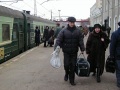 Саратовский железнодорожный вокзал, перрон.