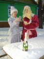 Дед Мороз и Снегурочка.
