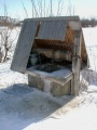 Замерзший колодец, село Казарма, Пугачевский район.