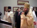 На церемонии передачи мощевика Русской Православной Церкви. Епископ Саратовский и Вольский Лонгин. 