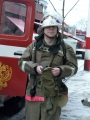 Учения МЧС на стратегически важном объекте - Управлении Приволжской железной дороги. Пожарный.