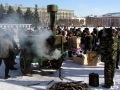 Народные гуляния, организованные  "Народным фронтом" по  случаю утверждения  Павла Ипатова на пост губернатора Саратовской области. 
