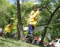 В праздник Всемирного Дня окружающей среды скаутский отряд "Роза ветров"провел позновательно-развивающую акцию для подростков.  Горпарк.