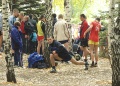 Финальные соревнования по легкоатлетическому кроссу "Олимпийский день бега" на призы губернатора. Парк Победы, Саратов.
