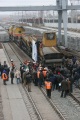 Сцепка из железнодорожных вагонов весом  190 тонн, которую сдвинул Президент Союза саратовских силачей Вячеслав Максюта. 