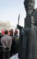 Митинг и шествие, организованный местными отделениями КПРФ и Союза офицеров запаса, в День защитника отечества.
