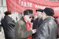 Пикет на площади Столыпина, организованный партиями КПРФ, "Родина", ЛДПР и "Народная воля". 