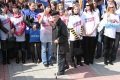 Митинг, посвященный гордуме, организованный активистами партии "Единая Россия". Площадь Столыпина. 