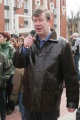 Депутат областой думы Вячеслав Мальцев на митинге, посвященном 20-й годовщине аварии на Чернобыльской АЭС. 
