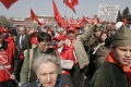 1 мая в Саратове прошли демонстрации областной федерации профсоюзов, КПРФ, Трудовой России и РКРП и митинг-концерт партии Жизни. Театральная площадь.
