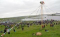 Традиционный праздник Сабантуй. Село Усть-Курдюм.