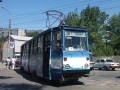 На Радищева в районе магазина "Дачник" сошел с рельсов трамвай.