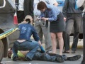 На перекрестоке Чапаева и Мичурина был взорван автомобиль BMW X5. От взрыва 1 человек погиб, еще один получил легкие ранения. 
