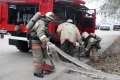 Пожарно-тактические учения в здании "Саратовгражданпроект".