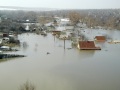 Весенний паводок на окраине Саратова. Поселок Поливановка.