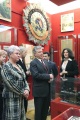 Саратовский музей краеведения отметил своё 120-летие. В честь юбилейной даты прошла выставка "Город и люди". Губернатор Павел Ипатов (в центре). 
