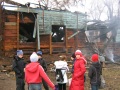 Пожар в школе. Поселок Шумейка, Саратовский район. 