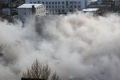 Взрыв здания бывшего маслозавода, пересечение улиц Зарубина и Астраханской. 