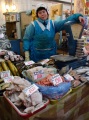 Торговля рыбой. Крытый рынок, Саратов.