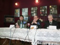 ТЮЗ имени Киселева, пресс-конференция. Слева направо: Григорий Цинман, Юрий Ошеров, Валерий Райков. 