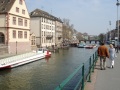 Страсбург. Набережная реки Иль.