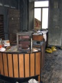 Последствия пожара в 3-этажном жилом здании в центре Саратова. 