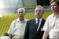 Директор Саратовского шахматного клуба Алексей Захаров(слева), главный судья Евгений Елецкий. ФОК "Звездный". 