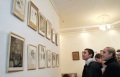 Выставка рисунков Сергея Скачкова, музей Гагарина, Саратов.
