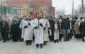 Крестный ход на Крещение Господне, село Пристанное, Саратовский район.
