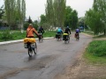 Саратовские велотуристы во время первомайского пробега Саратов-Б.Карабулак.
