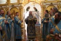 Епископ Саратовский и Вольский Лонгин в Покровском храме. Энгельс. 