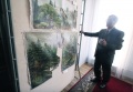 Выставка работ художников Республики Южная Осетия из экспозиции художественной галереи Цхинвала, уцелевшие во время грузинской агрессии.