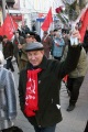 Cаратовские коммунисты отмечают 91-ю годовщину революции. Депутат Госдумы Валерий Рашкин.