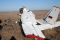 Упавший  около Шумейки одноместный частный самолет. 