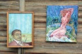 Выставка картин в доме музее художника Павла Кузнецова.
