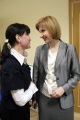Руководитель регионального исполкома "Единой России" Ольга Баталина (справа).