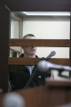 На оглашении приговора в отношении троих милиционеров, обвиняемых в убийстве Армена Гаспаряна. Саратовский областной суд.