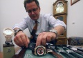 Представитель компании AP Георгий Осоргин на презентации известных европейских марок часов. Саратов.