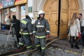 Пожар в здании"Нарат-банка". Пересечение улиц М. Горького и Московская, Саратов. 