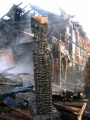 Последствия пожара в двухэтажном жилом бараке. Энгельс.