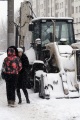 Снегоуборочная техника. Саратов, улица Кутякова.