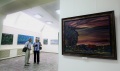 На выставке картин заслуженного художника России Павла Маскаева. Энгельсский краеведческий музей.
