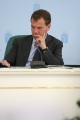 Президент России Дмитрий Медведев на заседании Госсовета. Саратов. 