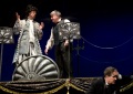 Дмитрий Бертман, худрук театра "Геликон-Опера", представил свою версию одновременно двух произведений - "Моцарта и Сальери" и "Директора театра". 