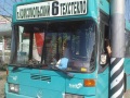 Автобус, следовавший по 6-му маршруту врезался в столб. 50 лет Октября, Саратов.