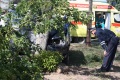  "ВАЗ-2114" врезался в дерево. Симбирская, Саратов.